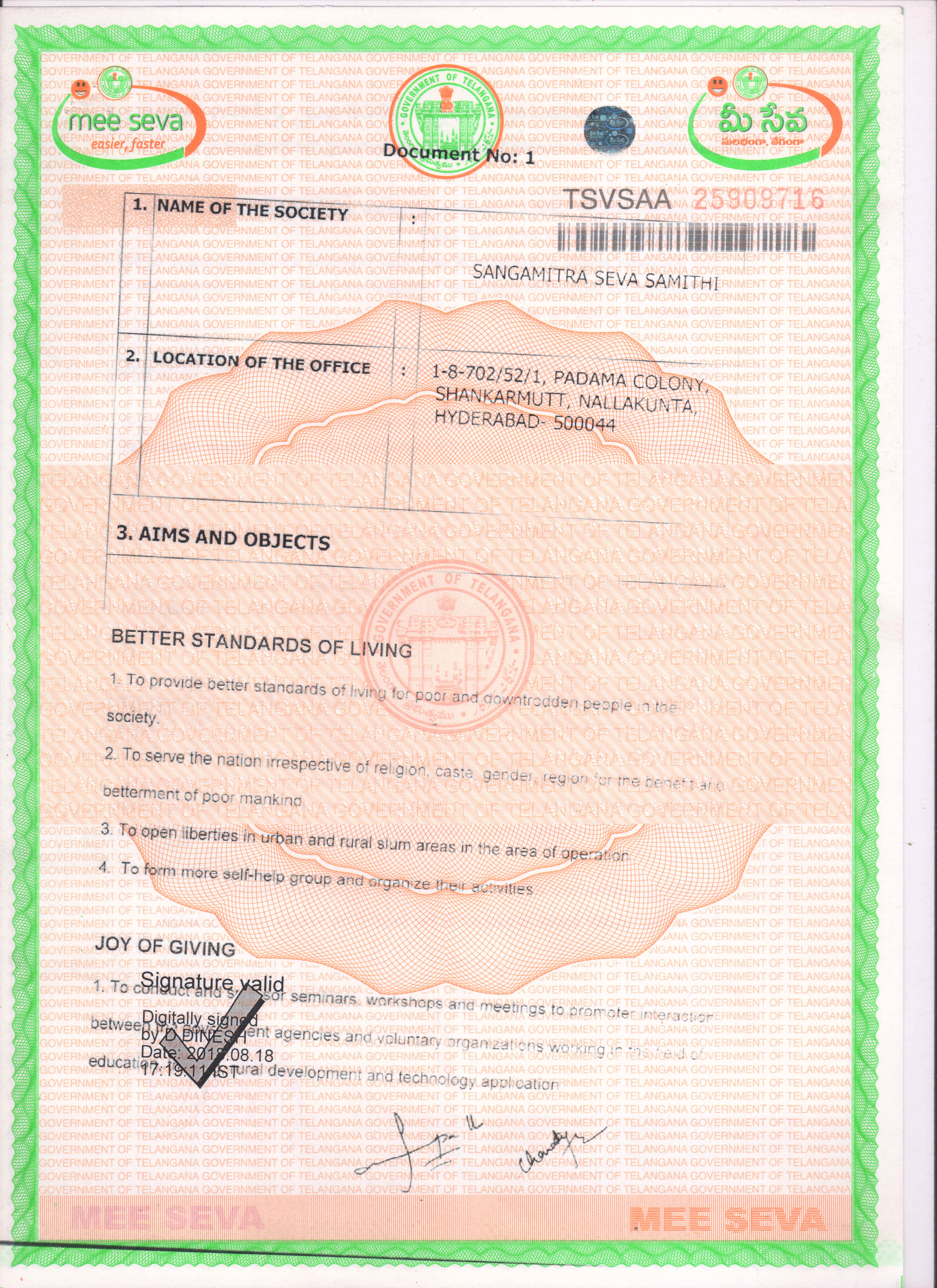 By-laws Document Preview